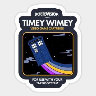 Timey Wimey Sticker